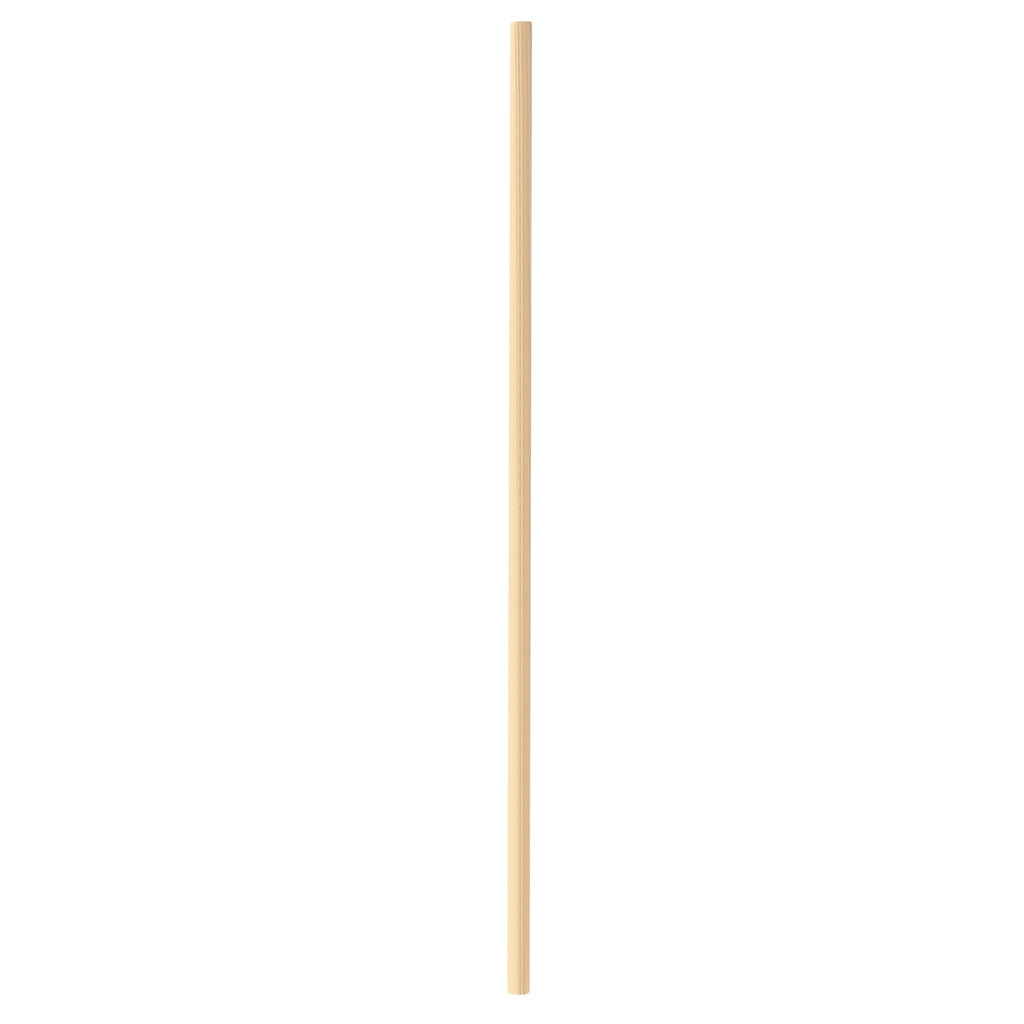Bev Tek Natural Hay Drinking Straw - Biodegradable - 8" - 1000 count box