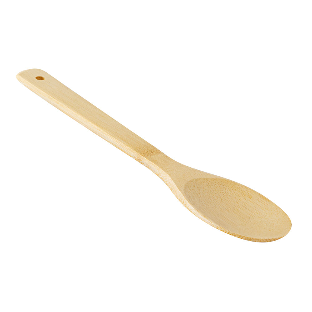 Bambuddha Natural Bamboo Serving Spoon - 12" x 1" - 1 count box
