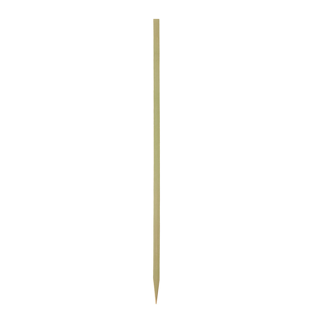 Pixy Natural Bamboo Pointed Square Skewer - 10 1/2" - 1000 count box