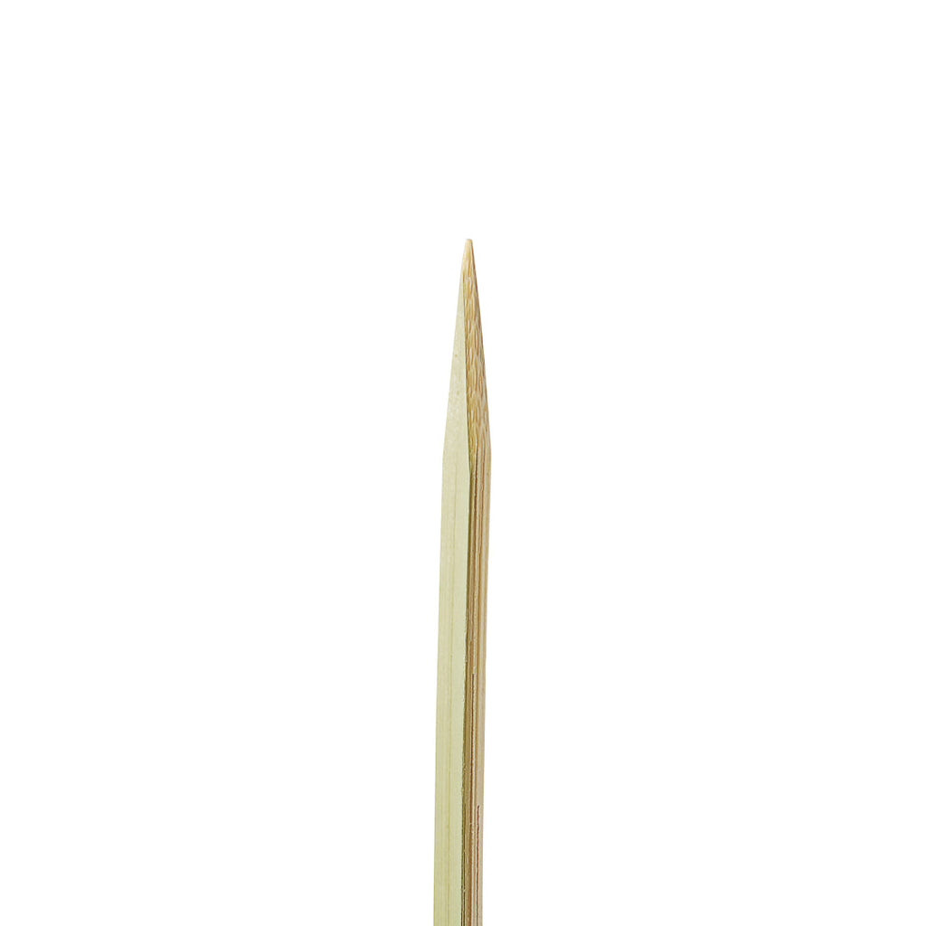 Pixy Natural Bamboo Pointed Square Skewer - 10 1/2" - 1000 count box