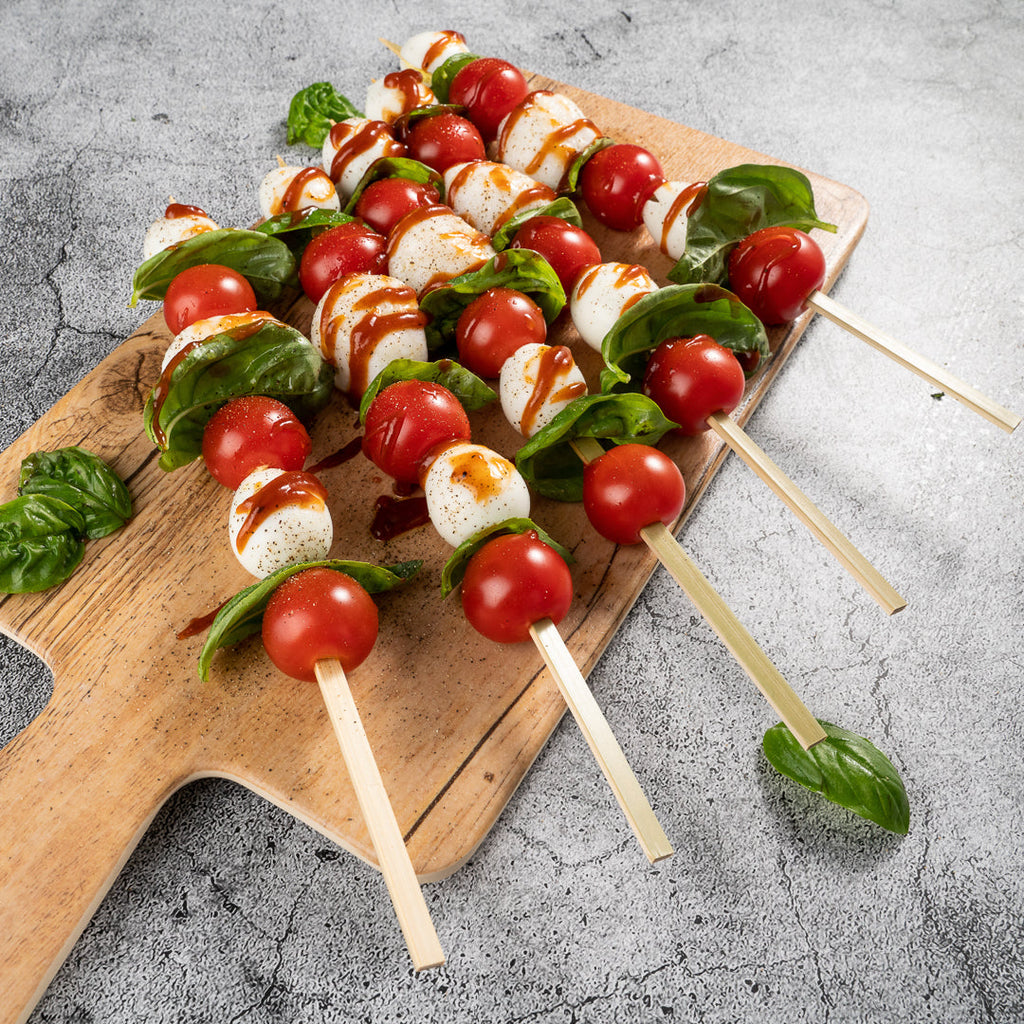 Pixy Natural Bamboo Pointed Square Skewer - 10 1/2" - 1000 count box
