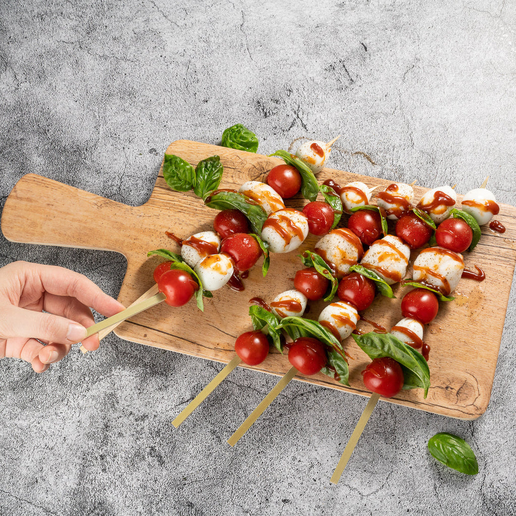 Pixy Natural Bamboo Pointed Square Skewer - 10 1/2" - 1000 count box