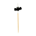 Pixy Black Bamboo Happy Bat Pick - 3 1/2" - 1000 count box