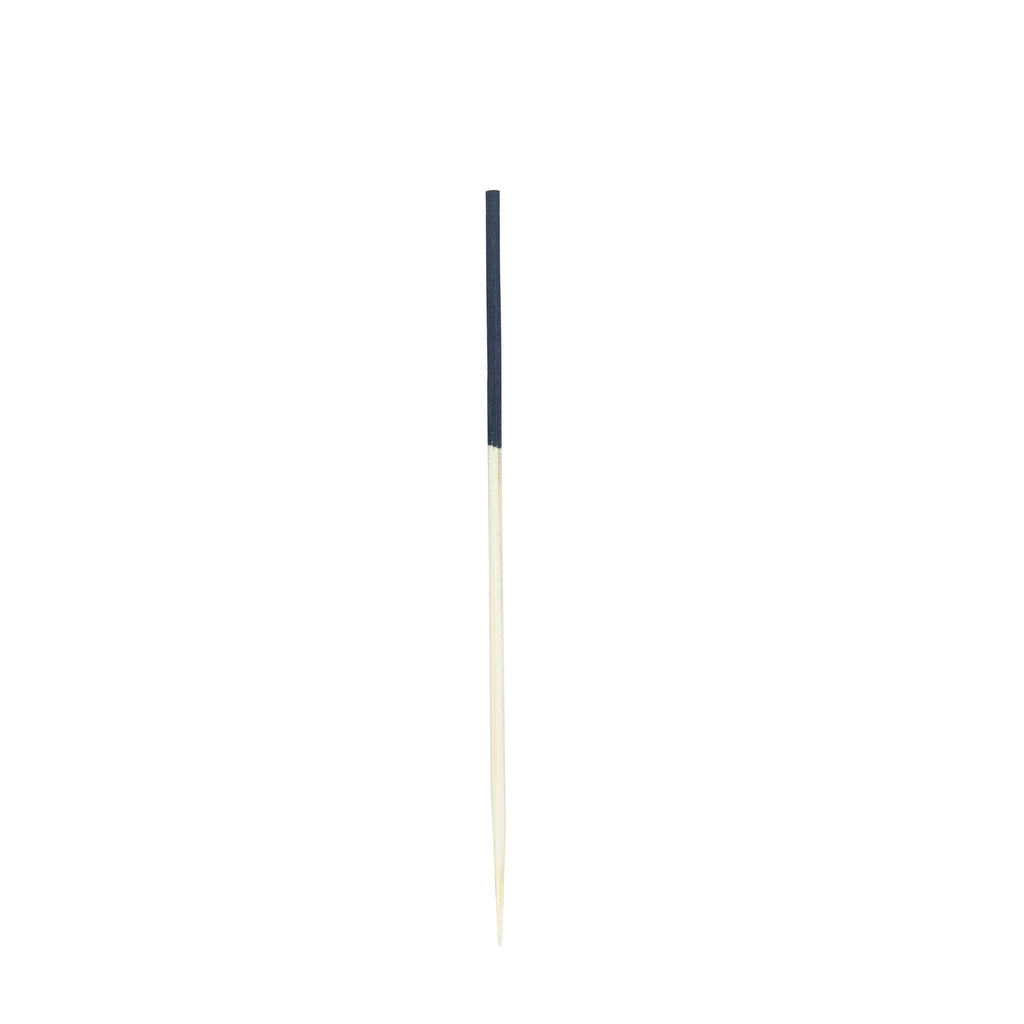 Pixy Bamboo Hand-Dipped Skewer - Black - 3 1/2" - 1000 count box