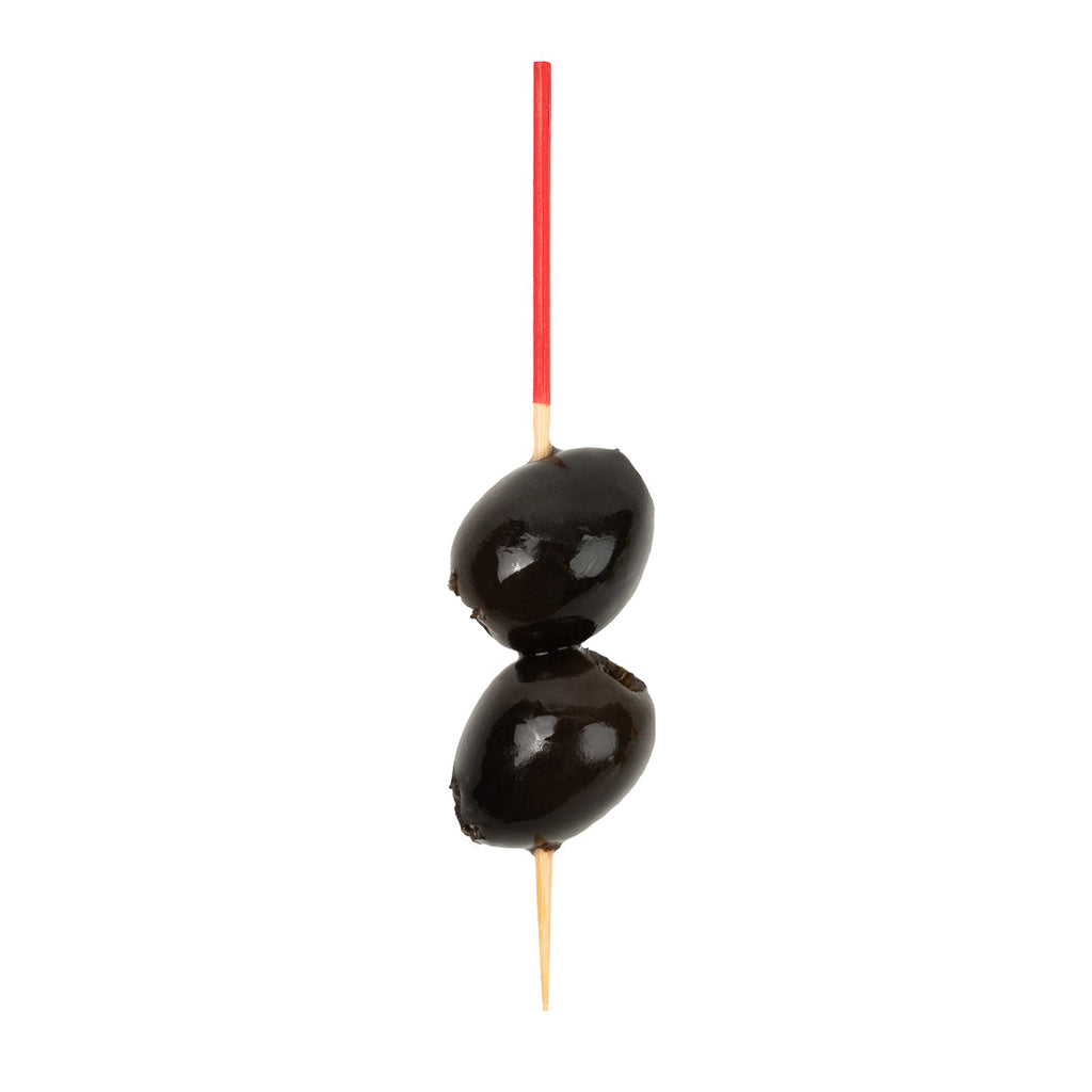 Pixy Bamboo Hand-Dipped Skewer - Red - 3 1/2" - 100 count box