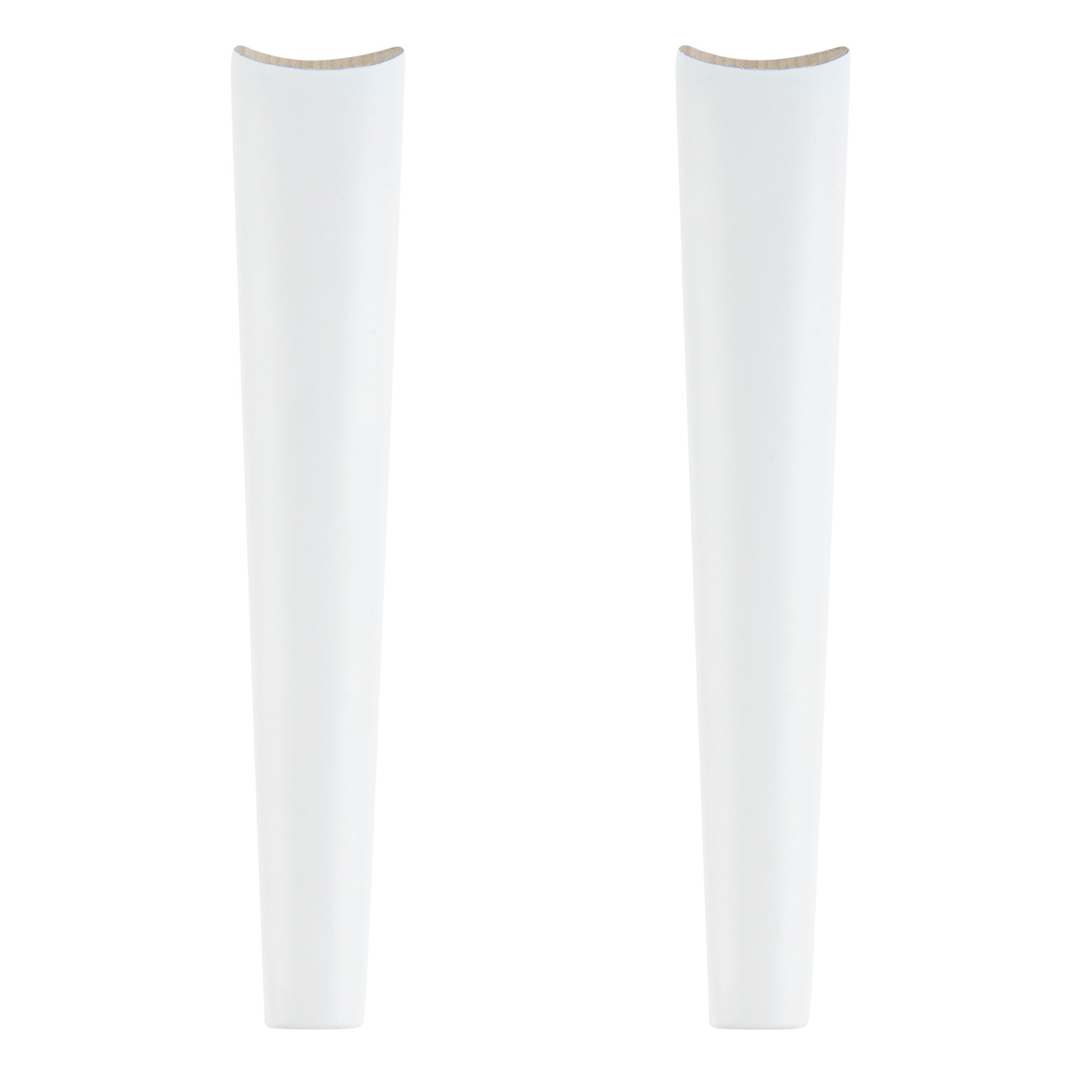 Bambuddha White Spun Bamboo 2-Piece Salad Server Set - 9 3/4" - 10 count box