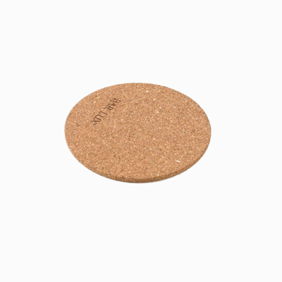 Bar Lux Round Cork Coaster - 3 1/2" - 100 count box