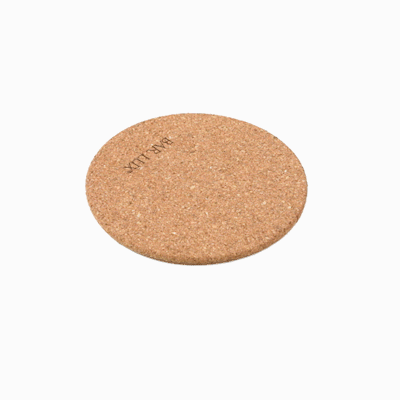 Bar Lux Round Cork Coaster - 4" - 100 count box