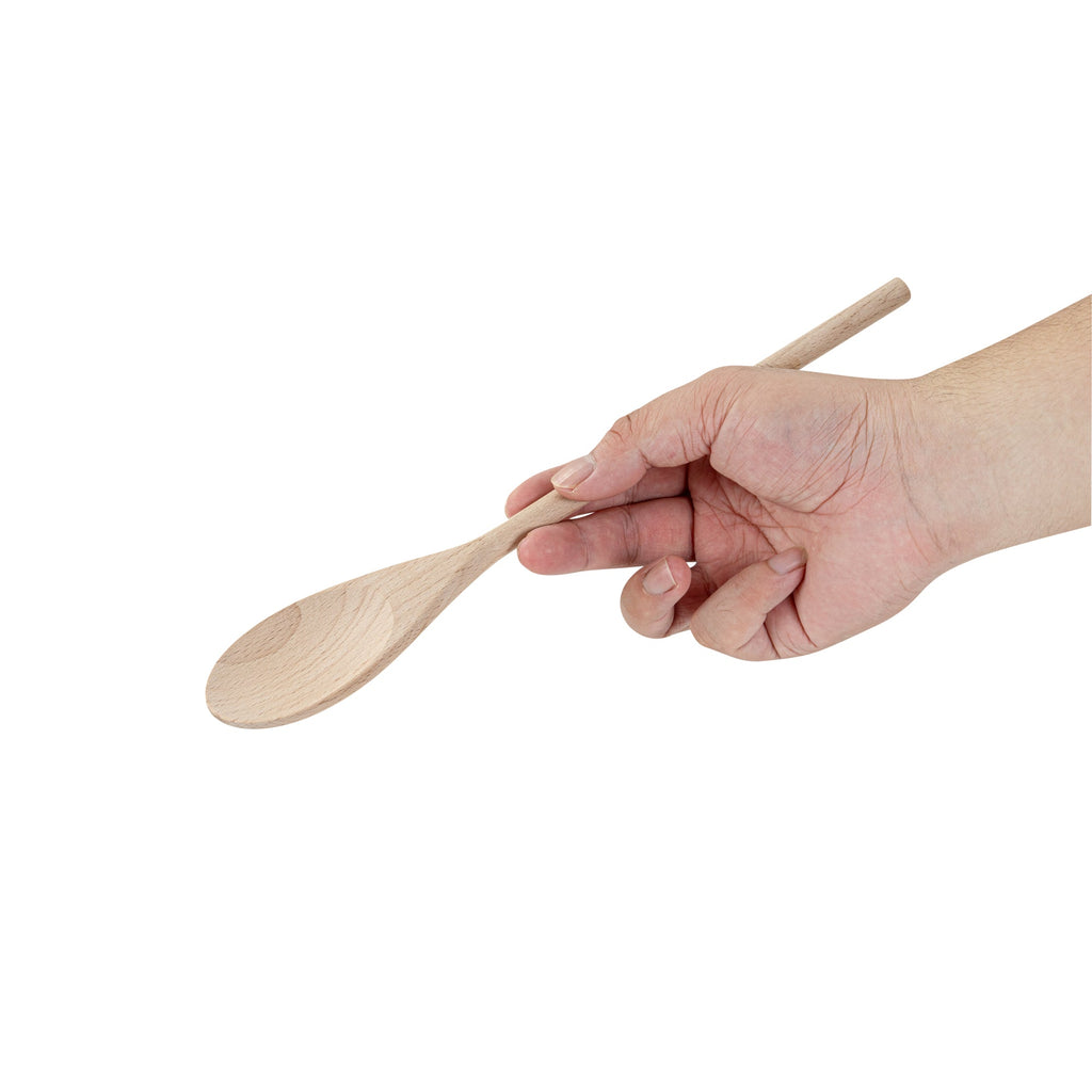 Nature Tek Beechwood Wooden Spoon - 12" - 100 count box