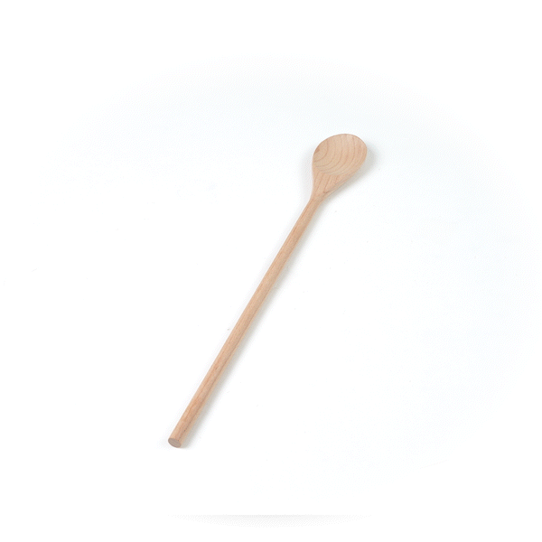 Nature Tek Beechwood Wooden Spoon - 18" - 1 count box