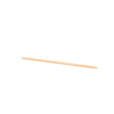 Basic Nature Natural Agave Straw - Unwrapped - 8 1/4" - 2400 count box
