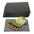 Stone Tek Square Black Slate Serving Plate - 10" x 10" - 1 count box