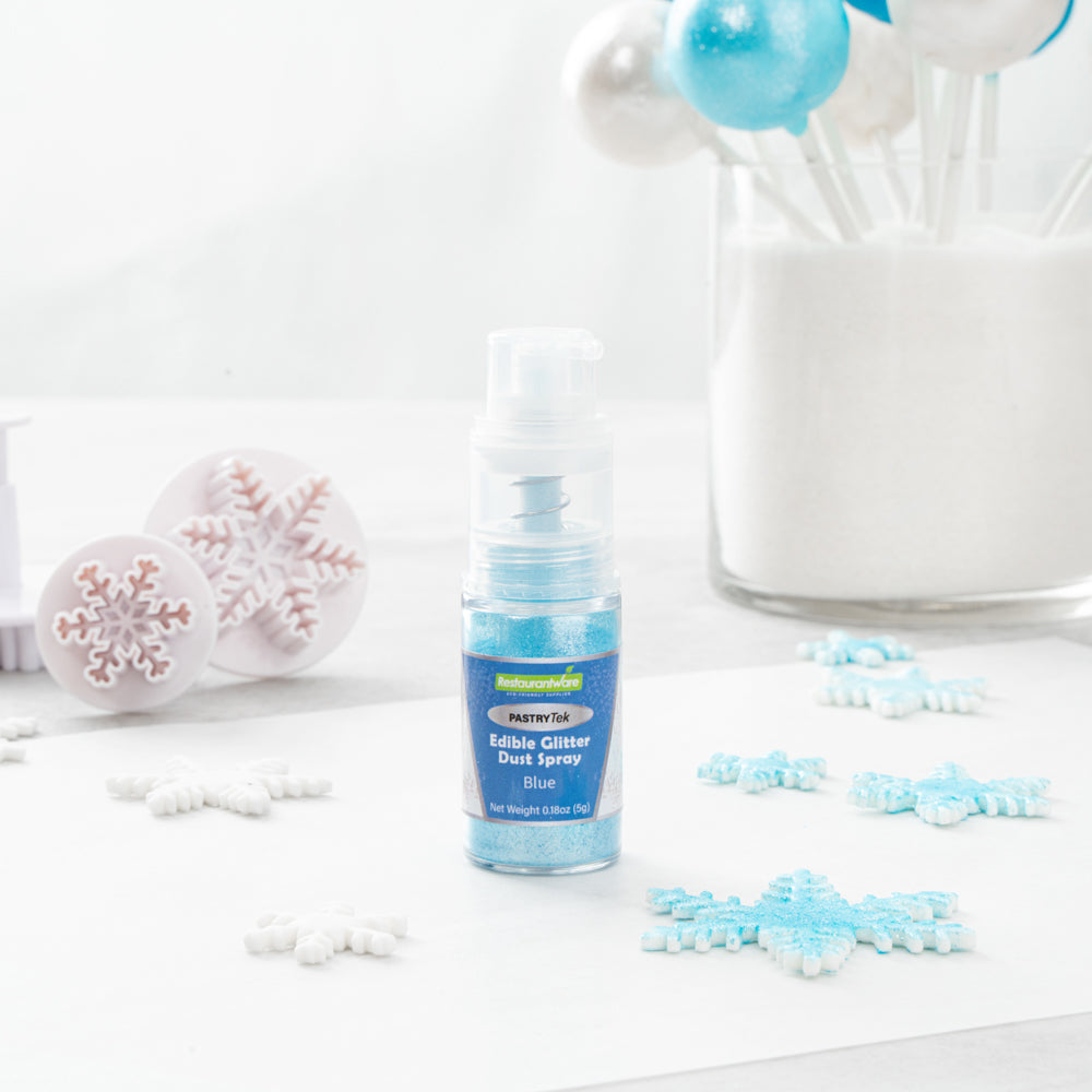 Pastry Tek 5g Blue Edible Glitter Dust Spray - 1 count box