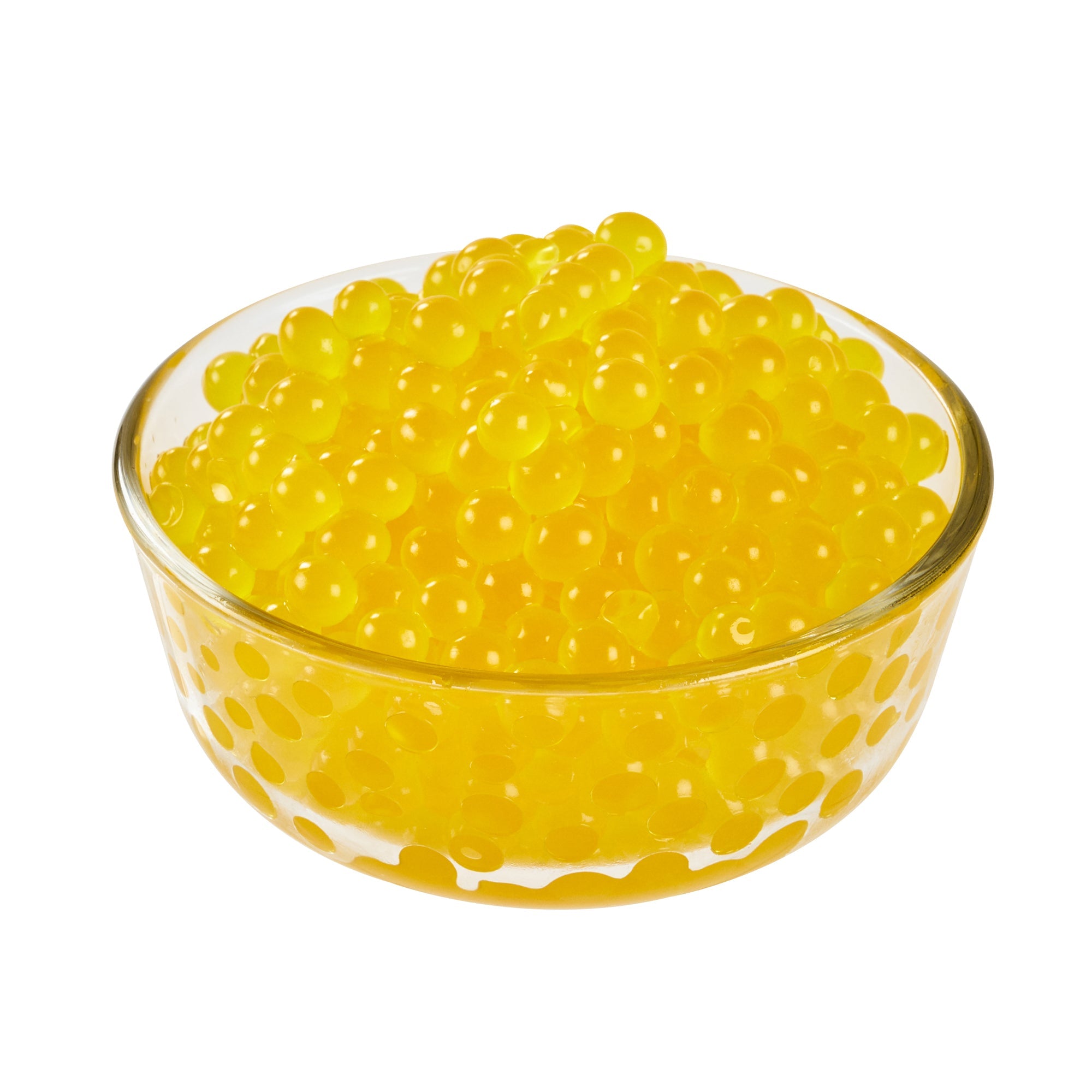 Tea Tek 7 lb Popping Boba - Orange - 1 count box