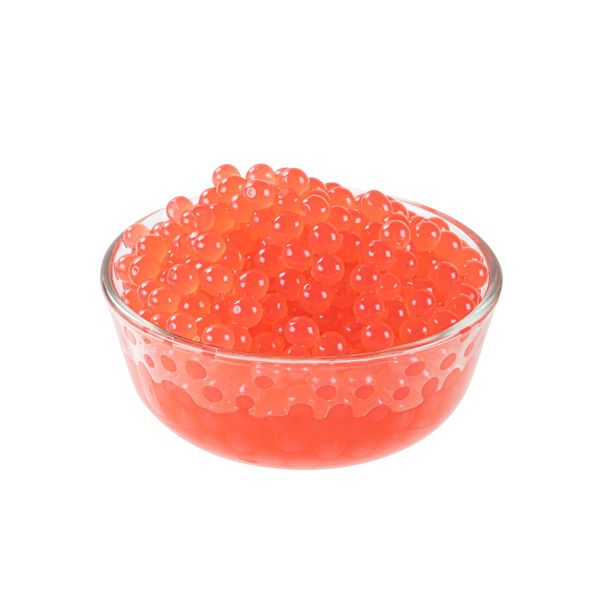 Tea Tek 7 lb Popping Boba - Strawberry - 1 count box