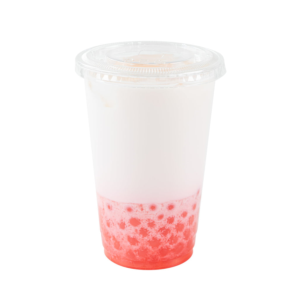 Tea Tek 7 lb Popping Boba - Strawberry - 4 count box