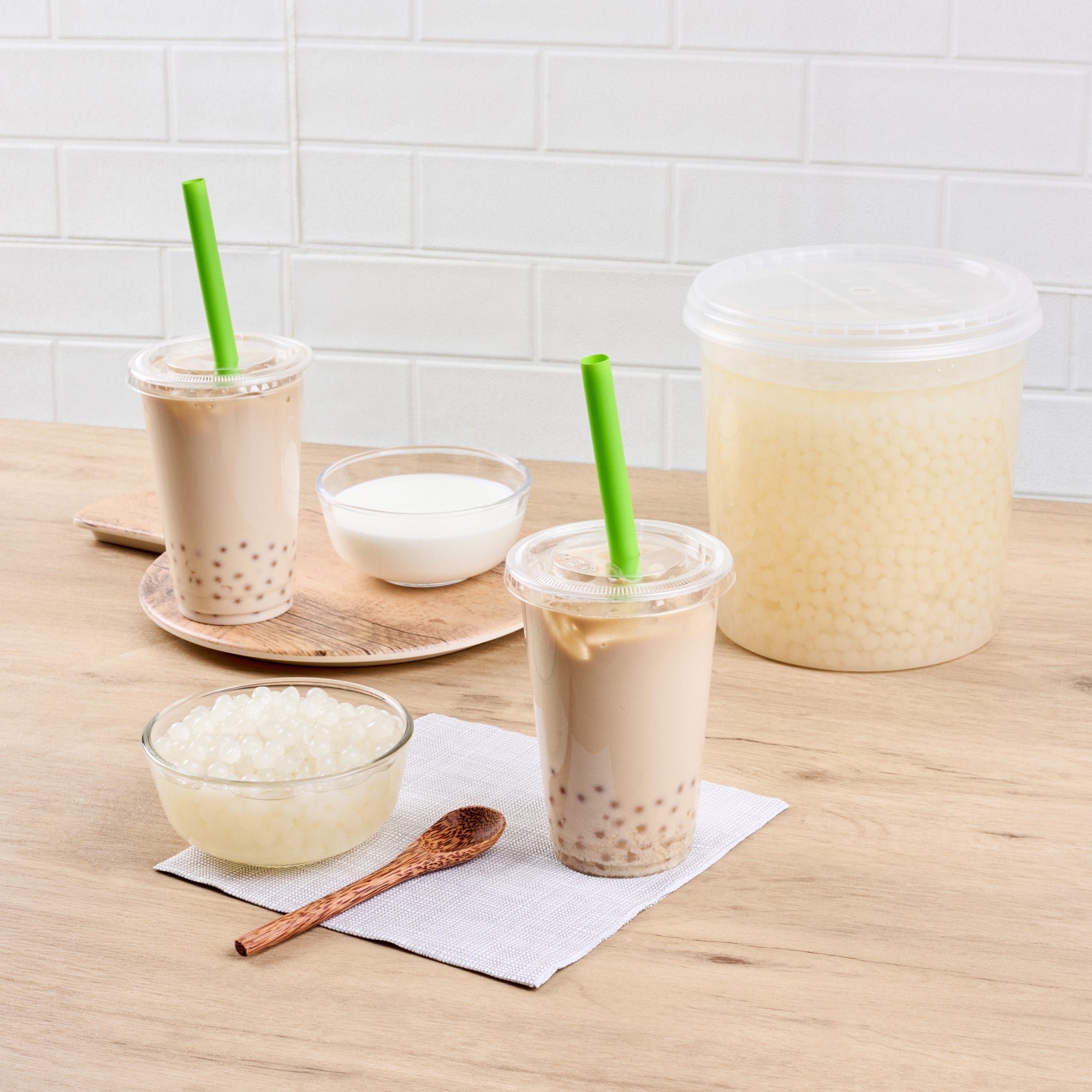 Tea Tek 7 lb Popping Boba - Yogurt - 1 count box