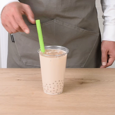 Tea Tek 7 lb Popping Boba - Yogurt - 4 count box