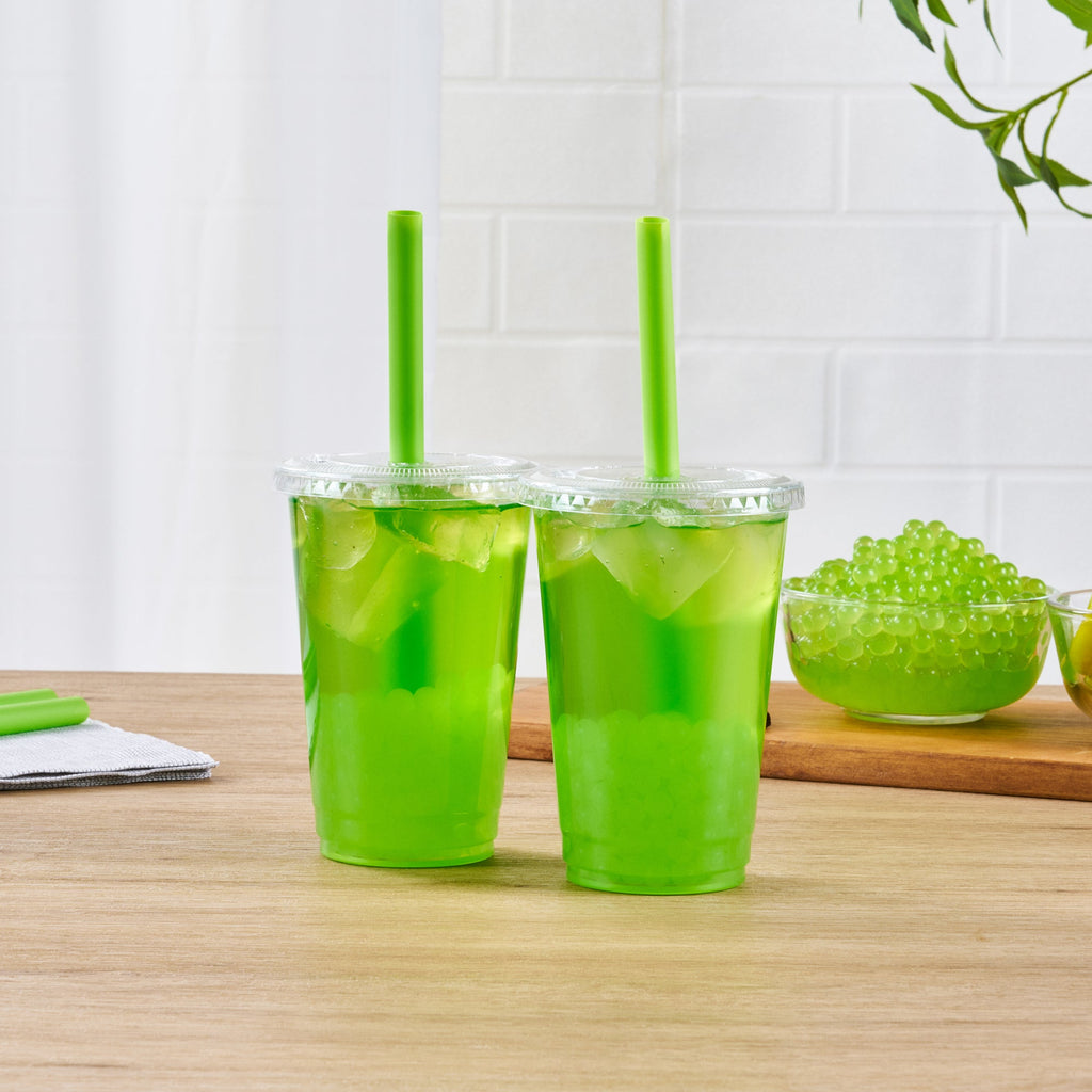 Tea Tek 7 lb Kiwi Popping Boba - 4 count box