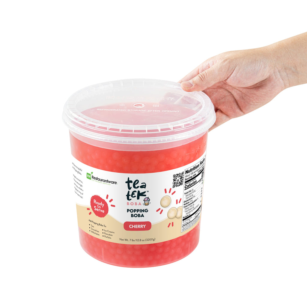 Tea Tek 7 lb Cherry Popping Boba - 1 count box