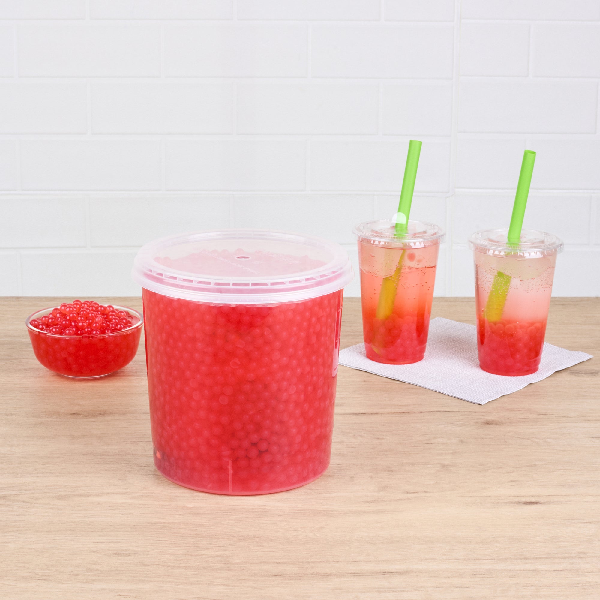 Tea Tek 7 lb Cherry Popping Boba - 1 count box