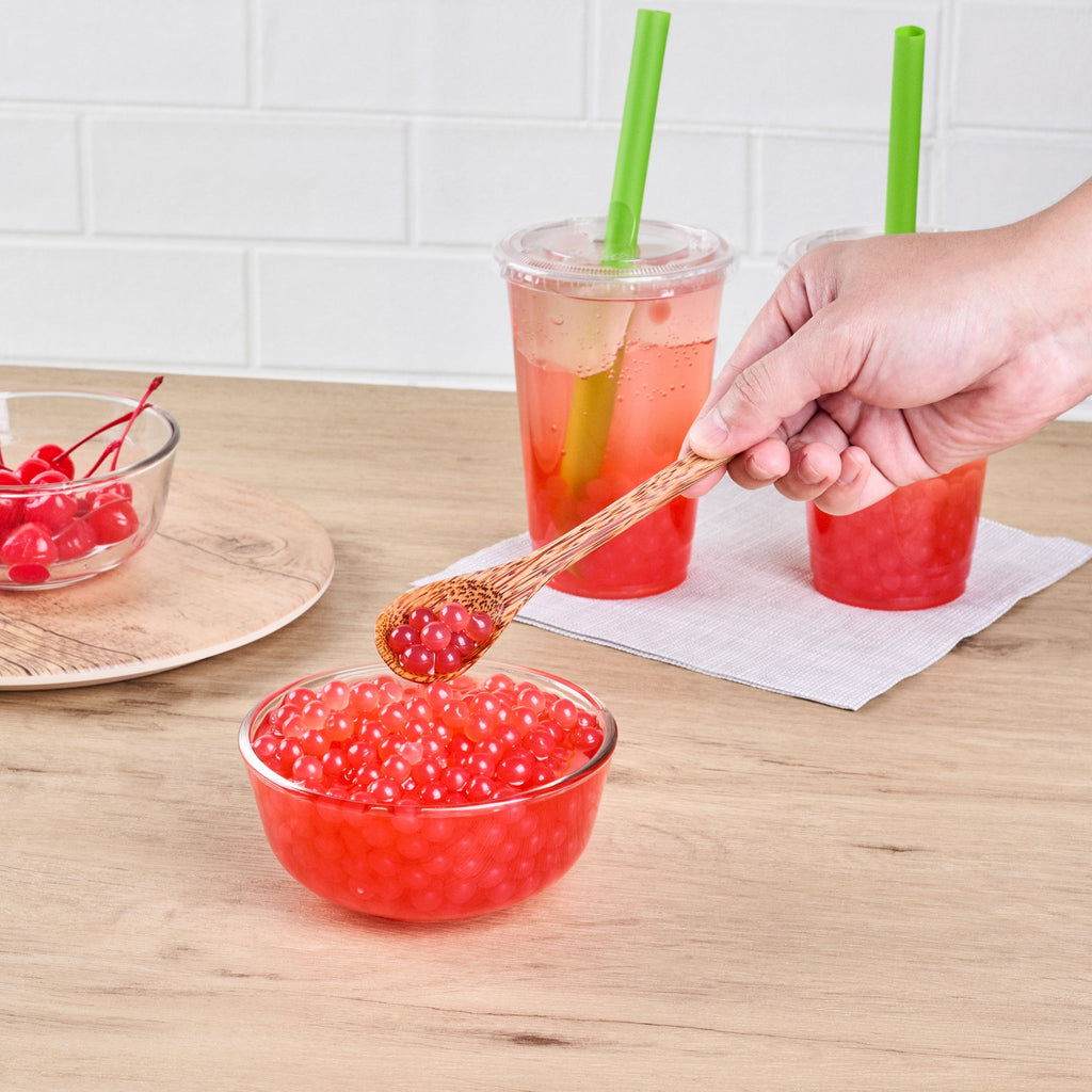 Tea Tek 7 lb Cherry Popping Boba - 4 count box