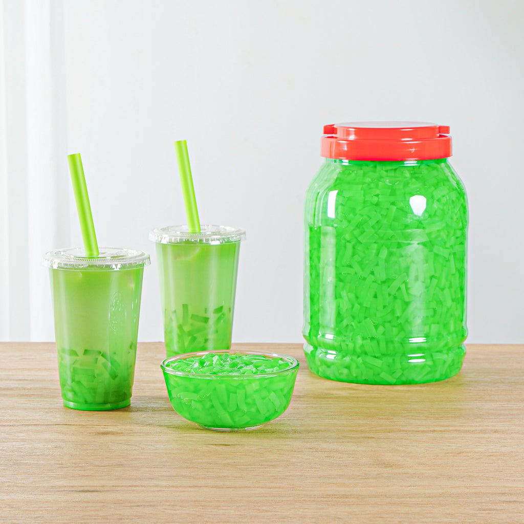 Tea Tek 8.8 lb Jelly Topping - Green Apple Coconut - 4 count box