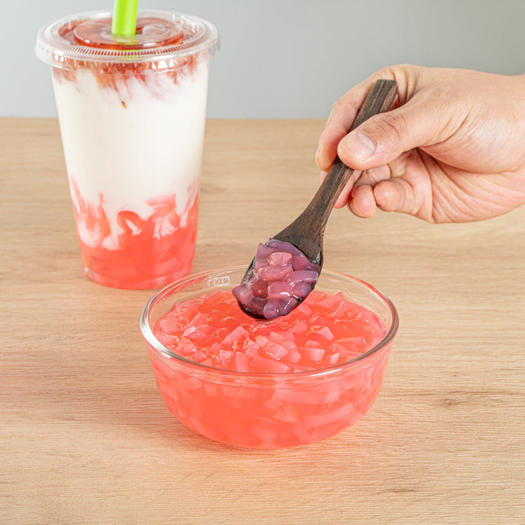 Tea Tek 8.8 lb Jelly Topping - Strawberry Coconut - 4 count box