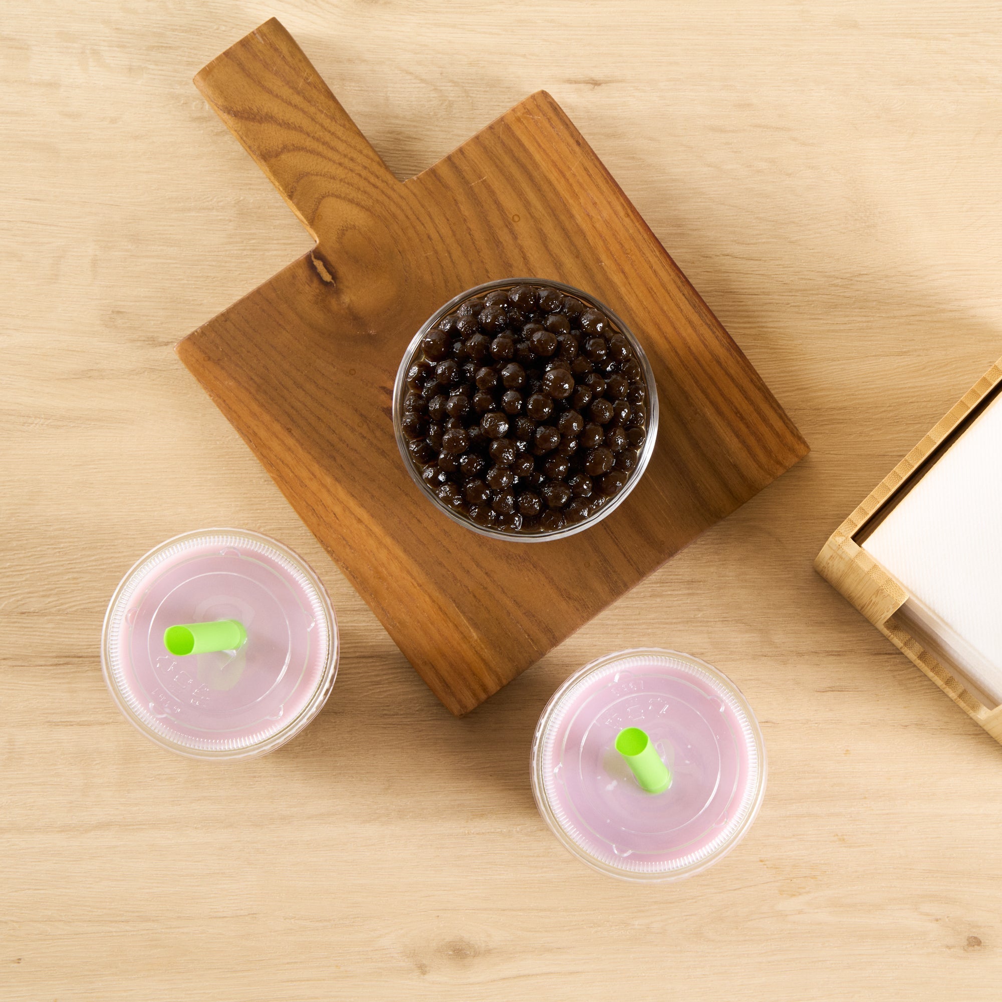 Tea Tek 6 lb Tapioca Boba Pearls - Original - 6 count box