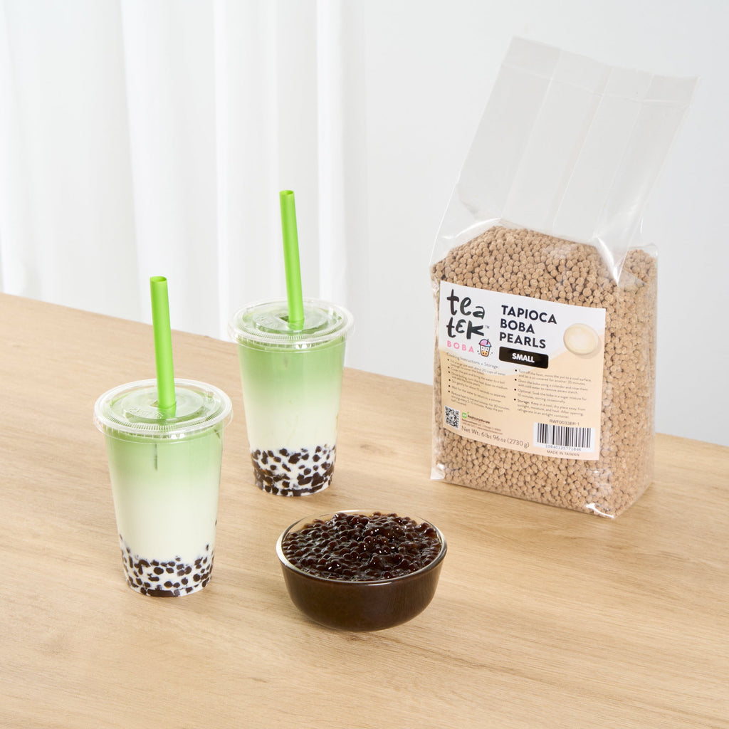 Tea Tek 6 lb Tapioca Boba Pearls - Small - 6 count box