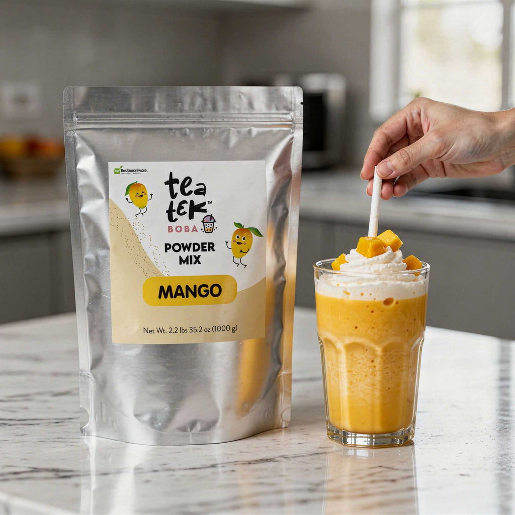 Tea Tek 35 oz Mango Powder Mix - 10 count box