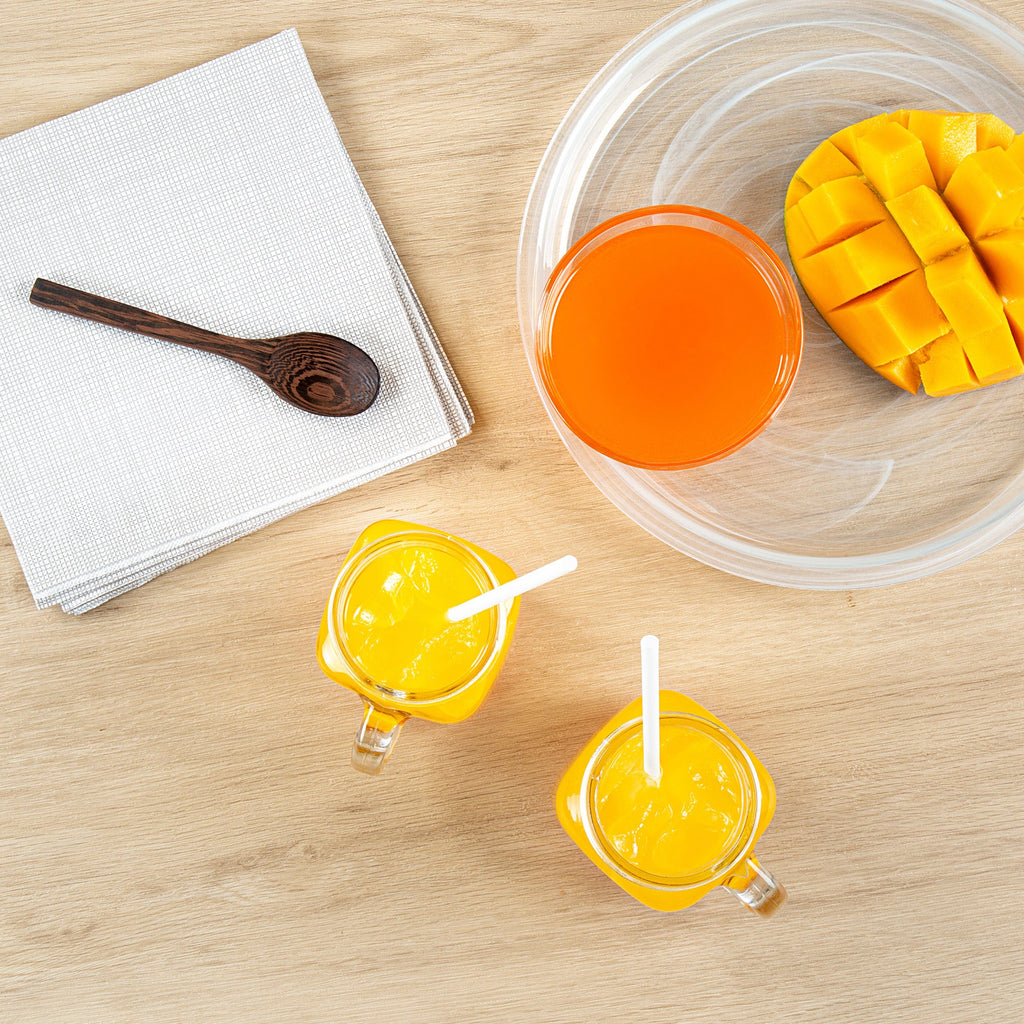 Tea Tek 64 fl. oz Mango Concentrated Syrup - 1 count box