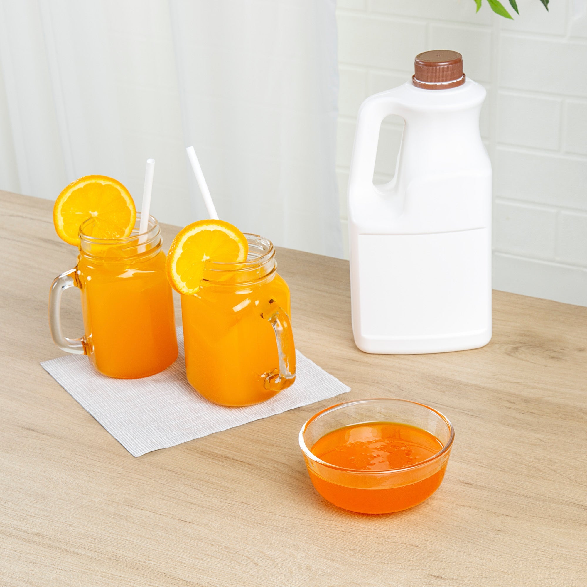 Tea Tek 64 fl. oz Orange Concentrated Syrup - 6 count box