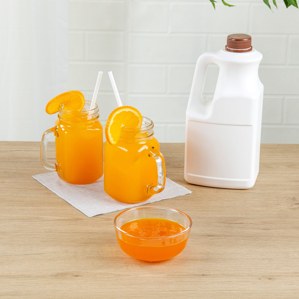 Tea Tek 64 fl. oz Orange Concentrated Syrup - 6 count box