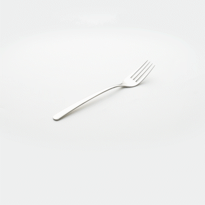 Speculo 18/10 Stainless Steel Dessert Fork - 7" - 2 count box