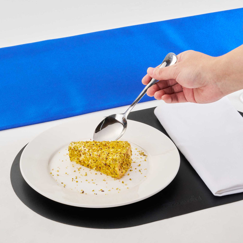 Speculo 18/10 Stainless Steel Dessert Spoon - 7" - 2 count box