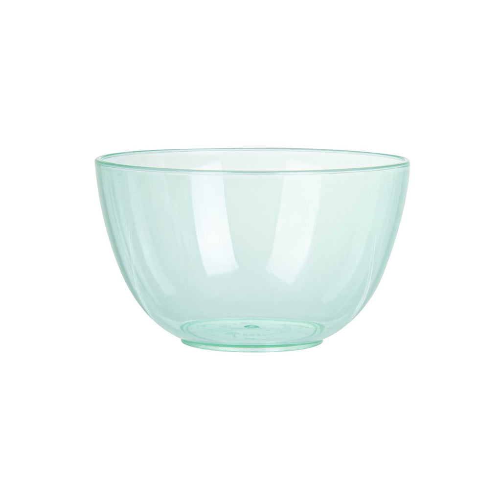 Mini Serve 4 oz Round Seagreen Plastic Bodega Cup - 3" x 3" x 1 3/4" - 100 count box