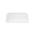 Mini Serve Square Clear Plastic Lid - Fits Large Kova Cup - 100 count box