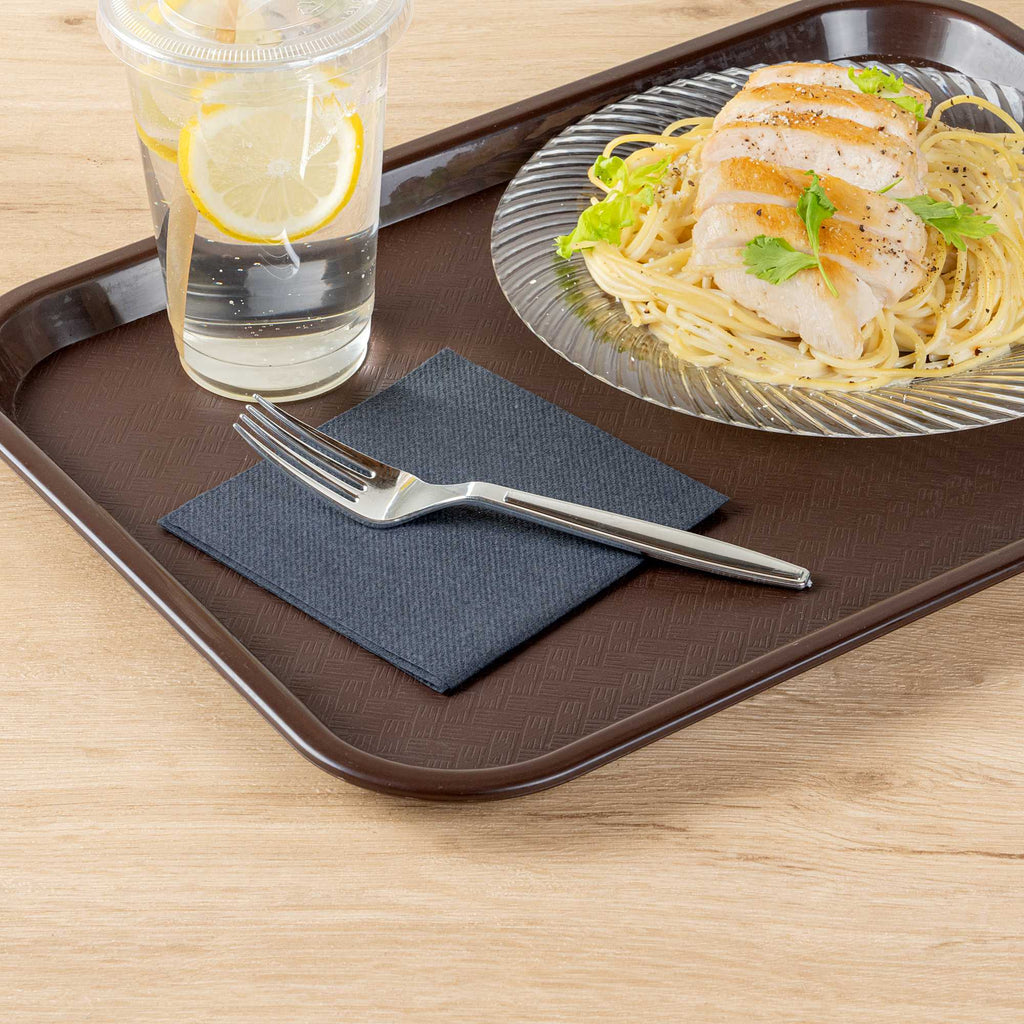 Moderna Silver Plastic Fork - 7 1/4" - 250 count box