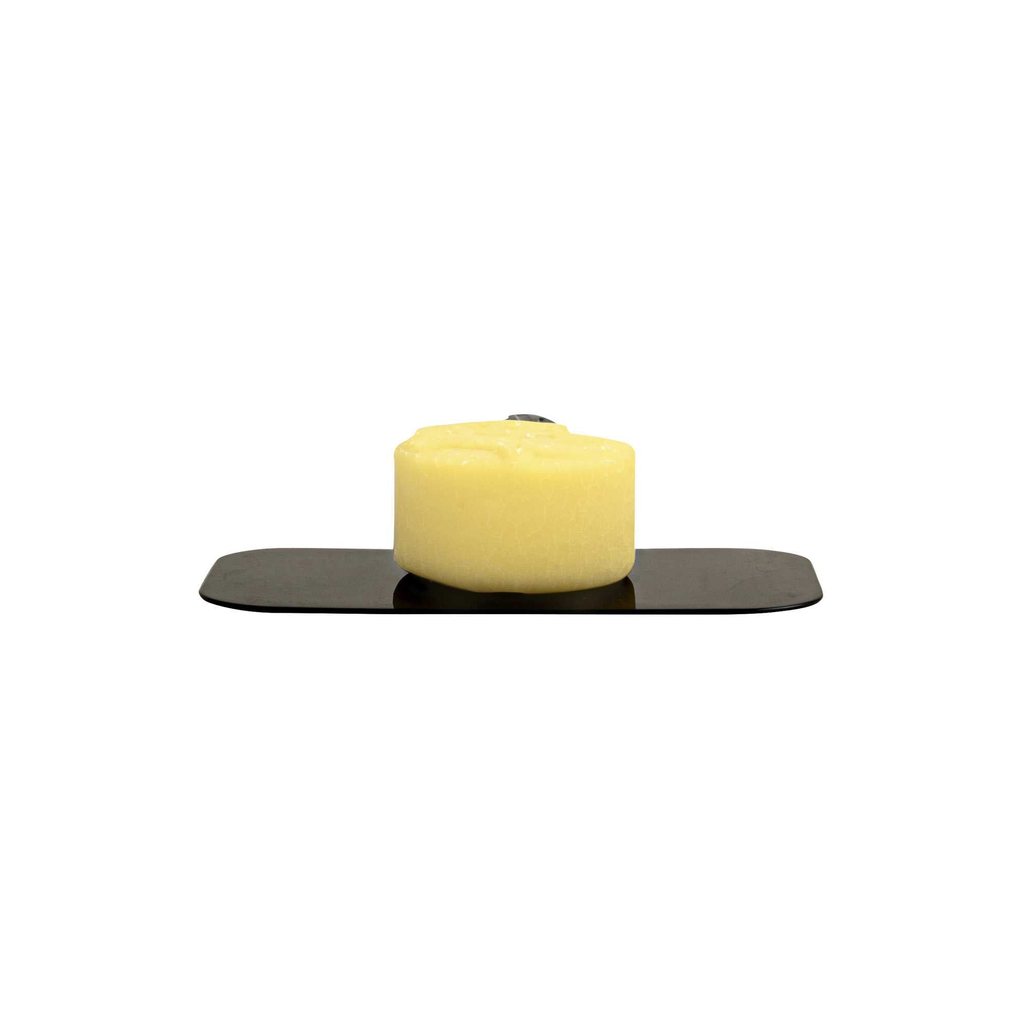 Pastry Tek Rectangle Black Plastic Pastry Pallet - 4" x 2 1/4" x 1" - 100 count box