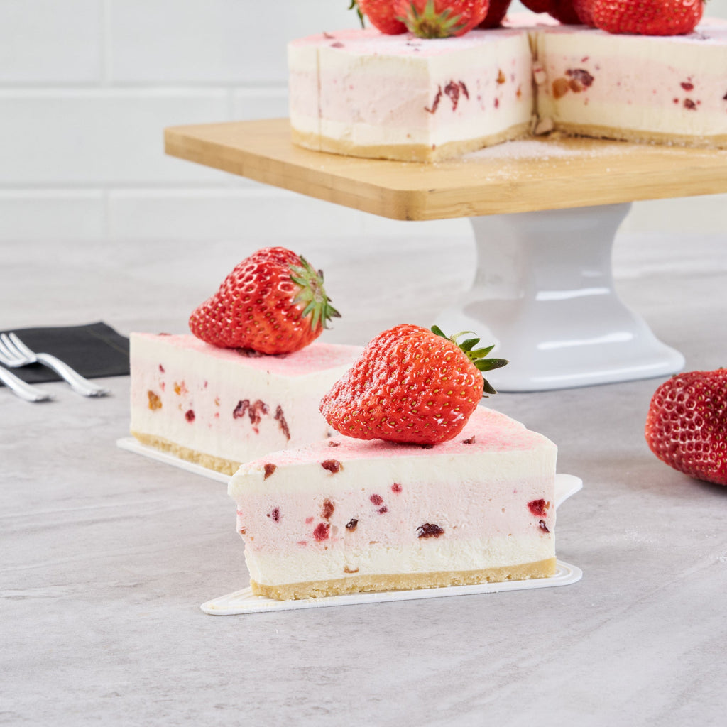 Pastry Tek Triangle White Plastic Cake Server - 4 1/2" x 3" - 100 count box