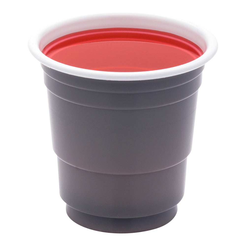 Chef 101 2 oz Gray Plastic Party Cup - 2" x 2" x 2" - 500 count box