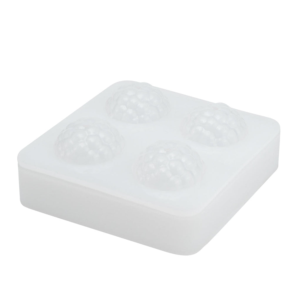 Pastry Tek Silicone Lychee Baking Mold - 4-Compartment - 10 count box