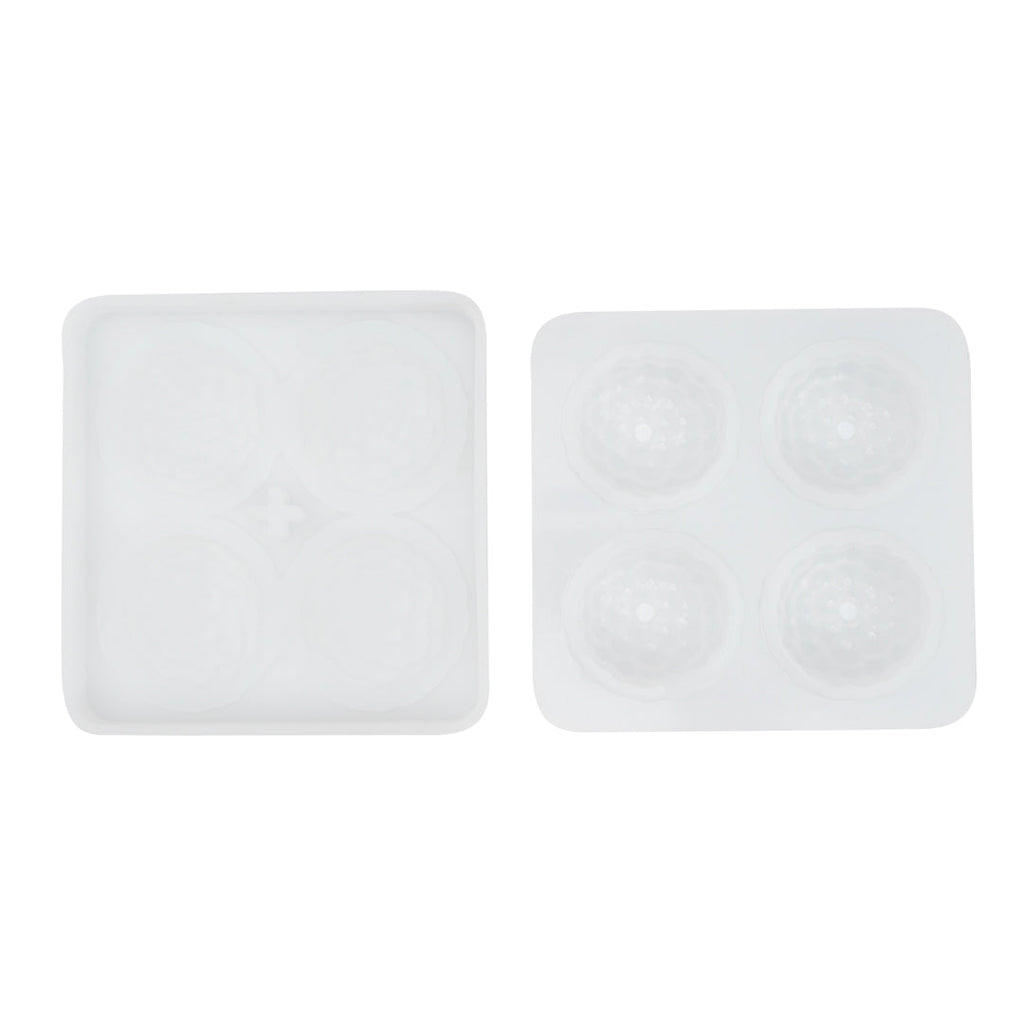 Pastry Tek Silicone Lychee Baking Mold - 4-Compartment - 10 count box