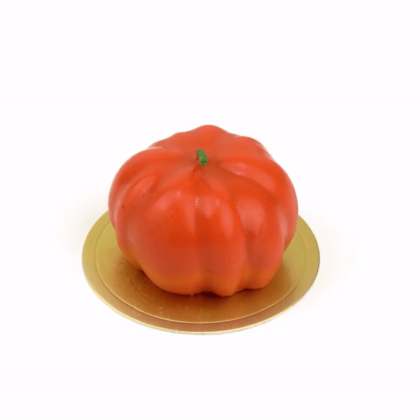 Pastry Tek Silicone Pumpkin Baking Mold - 6-Compartment - 10 count box