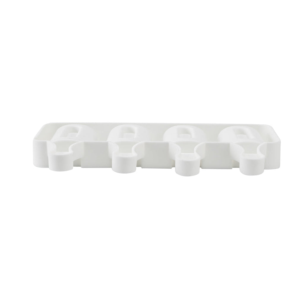Pastry Tek Silicone Cylinder Popsicle Mold - 4-Compartment - 10 count box