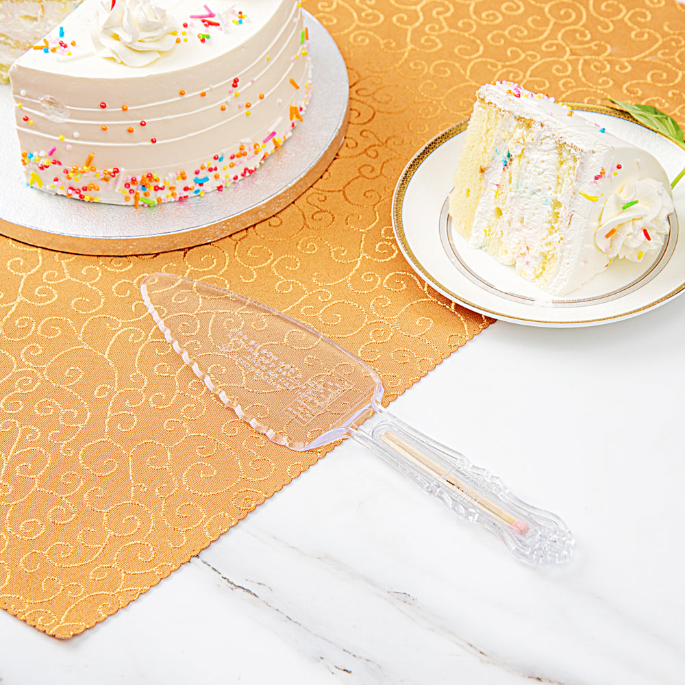 Pastry Tek Cake Server - with Matches - 9 1/4" x 2 1/4" - 1 count box