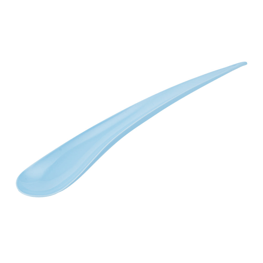 Chef 101 Blue Plastic Deco Party Spoon - 8" - 500 count box