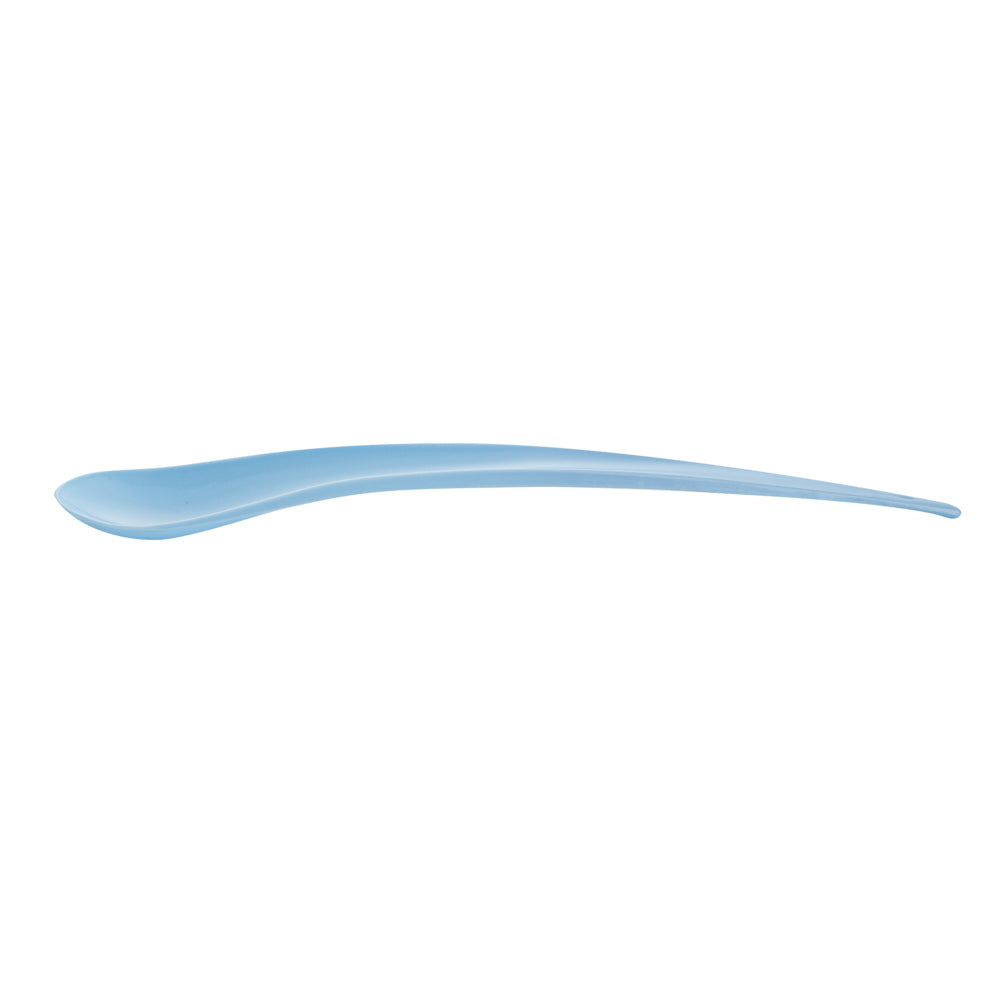 Chef 101 Blue Plastic Deco Party Spoon - 8" - 500 count box