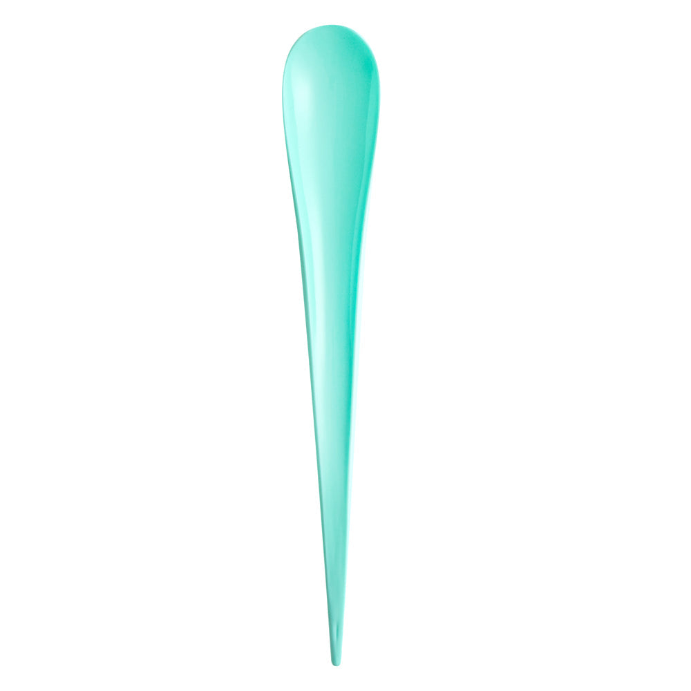 Chef 101 Teal Plastic Deco Party Spoon - 8" - 500 count box